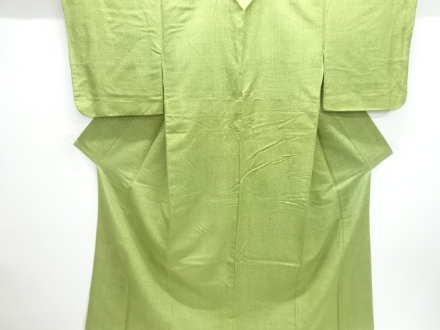 JAPANESE KIMONO / ANTIQUE KIMONO / SILK / TSUMUGI / ABSTRACT PATTERN